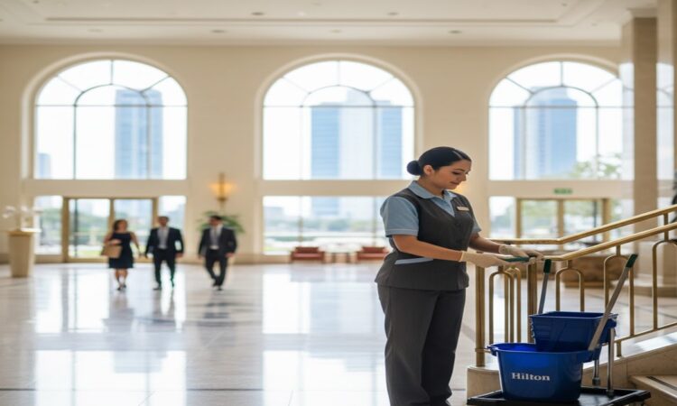 Auxiliar de Limpieza de Áreas Públicas - Hilton